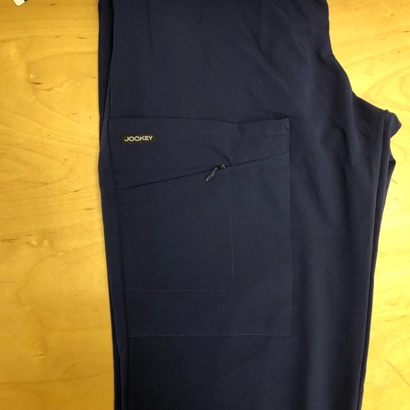 Jockey Women's New Navy Flare Leg Cargo Pant - Picture 4 of 5